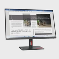 LENOVO Monitor ThinkVision S27i-30, 27", FHD, IPS, 100 Hz, 4 ms, 300 cd/m², HDMI/VGA, Storm Grey